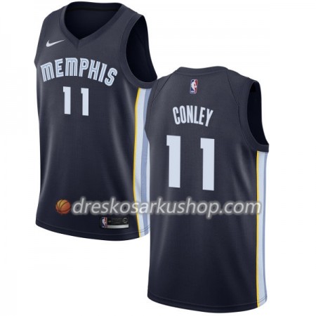 Muški NBA Dres Memphis Grizzlies Mike Conley 11 Nike 2017-18 Navy Swingman